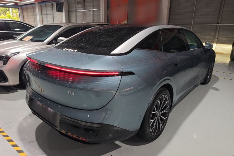 Used Zeekr 007 2025 Long-Range Rear-Wheel-Drive Intelligent Driving Version 100 kWh Rear Right 45 Deg