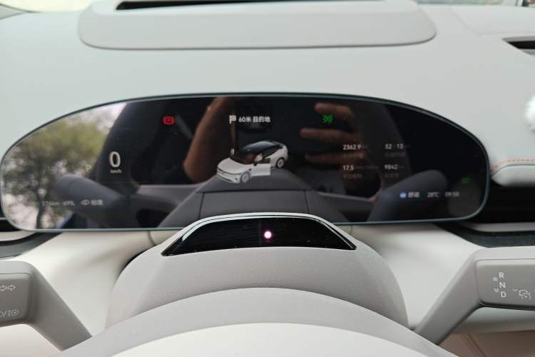Used Zeekr 007 2025 Long-Range All-Wheel-Drive Intelligent Driving Version 100 kWh Instrument Cluster