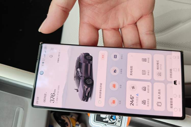 Used Zeekr 007 2025 Long-Range All-Wheel-Drive Intelligent Driving Version 100 kWh Vehicle Key