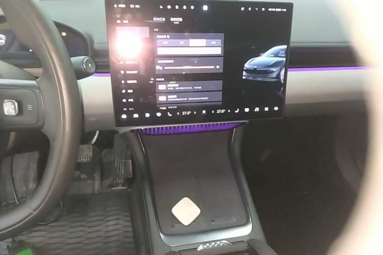 Used Zeekr 007 2025 Rear-Drive Intelligent Driving Version 75 kWh Audio And AC Panel