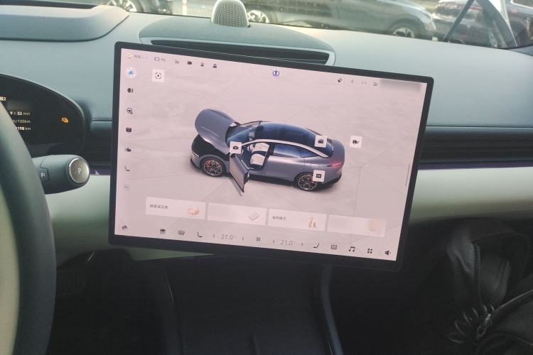 Used Zeekr 007 2025 Rear-Drive Intelligent Driving Version 75 kWh Audio And AC Panel