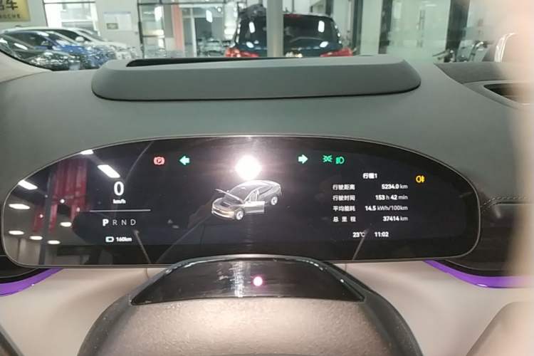 Used Zeekr 007 2025 Rear-Drive Intelligent Driving Version 75 kWh Instrument Cluster