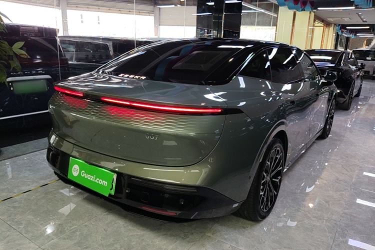 Used Zeekr 007 2025 Long-Range Rear-Wheel-Drive Intelligent Driving Version 100 kWh Rear Right 45 Deg