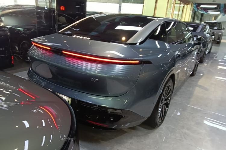 Used Zeekr 007 2025 Long-Range Rear-Wheel-Drive Intelligent Driving Version 100 kWh Rear Right 45 Deg