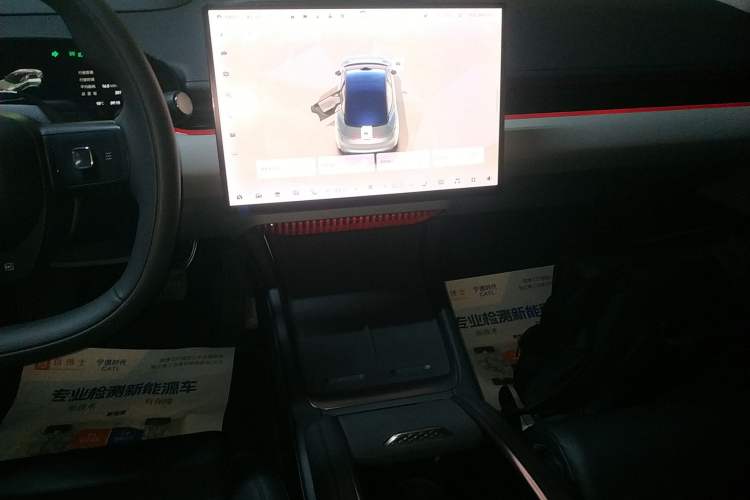 Used Zeekr 007 2025 Rear-Drive Intelligent Driving Version 75 kWh Audio And AC Panel