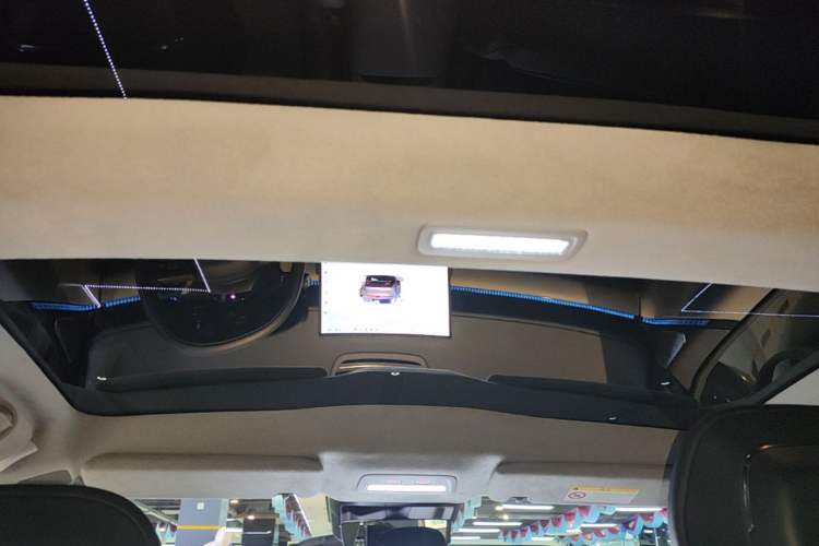 Used Zeekr 007 2025 Long-Range Rear-Wheel-Drive Intelligent Driving Version 100 kWh Headliner