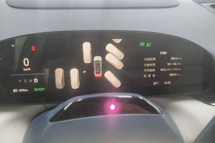 Used Zeekr 007 2025 Long-Range Rear-Wheel-Drive Intelligent Driving Version 100 kWh Instrument Cluster