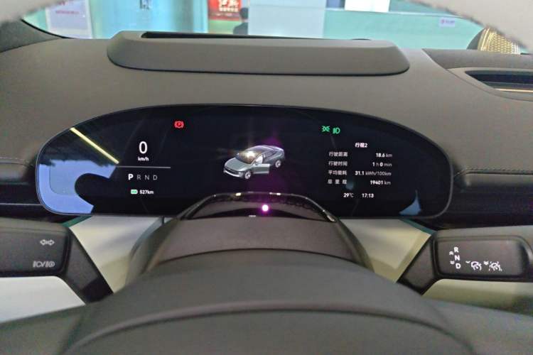Used Zeekr 007 2025 Long-Range All-Wheel-Drive Intelligent Driving Version 100 kWh Instrument Cluster