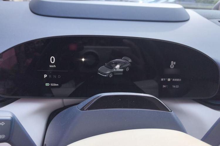 Used Zeekr 007 2025 Long-Range Rear-Wheel-Drive Intelligent Driving Version 100 kWh Instrument Cluster