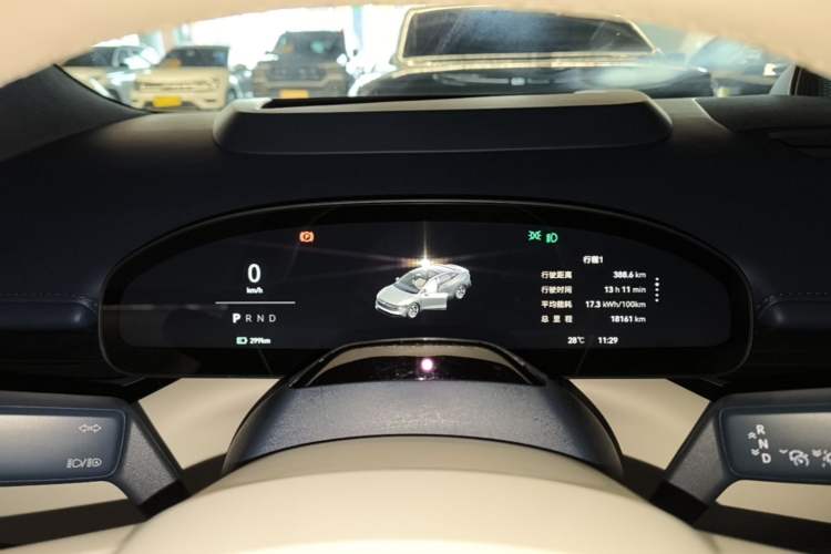 Used Zeekr 007 2025 Long-Range Rear-Wheel-Drive Intelligent Driving Version 100 kWh Instrument Cluster