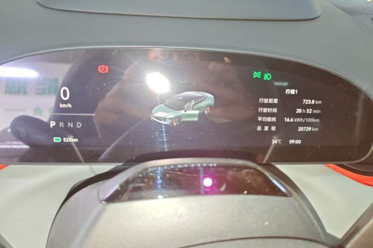 Used Zeekr 007 2025 Rear-Drive Intelligent Driving Version 75 kWh Instrument Cluster