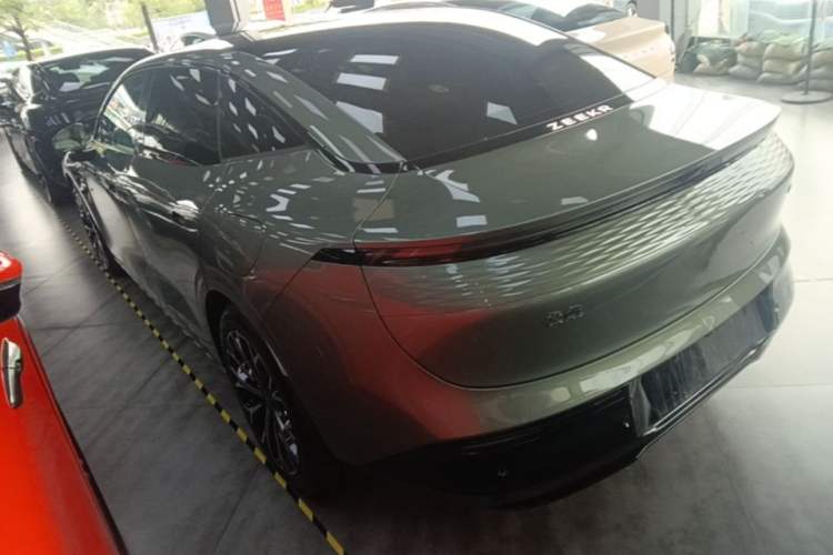 Used Zeekr 007 2025 Long-Range Rear-Wheel-Drive Intelligent Driving Version 100 kWh Rear Left 45 Deg