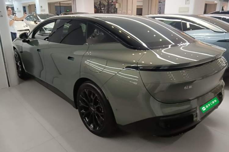 Used Zeekr 007 2025 Long-Range All-Wheel-Drive Intelligent Driving Version 100 kWh Rear Left 45 Deg