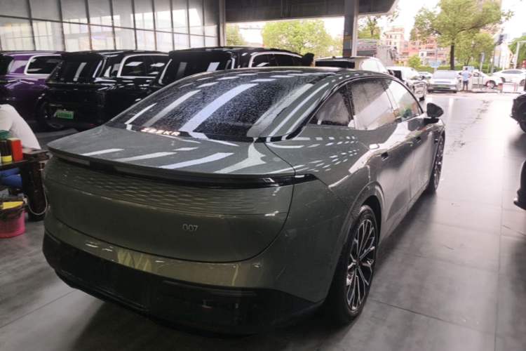 Used Zeekr 007 2025 Long-Range Rear-Wheel-Drive Intelligent Driving Version 100 kWh Rear Right 45 Deg