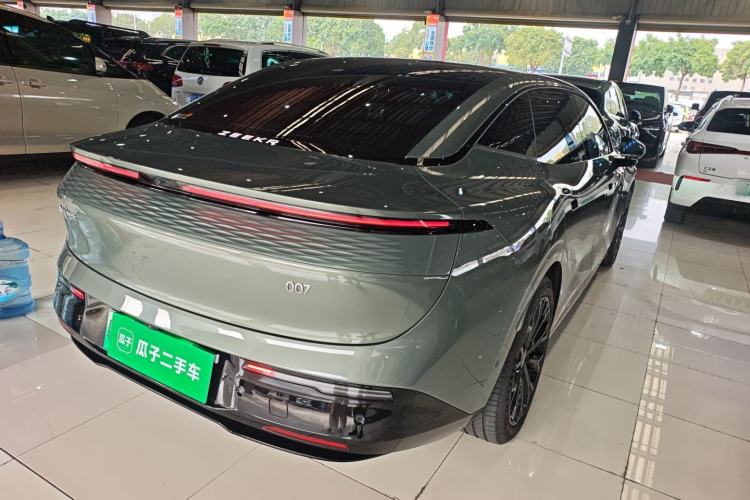 Used Zeekr 007 2025 Long-Range All-Wheel-Drive Intelligent Driving Version 100 kWh Rear Right 45 Deg