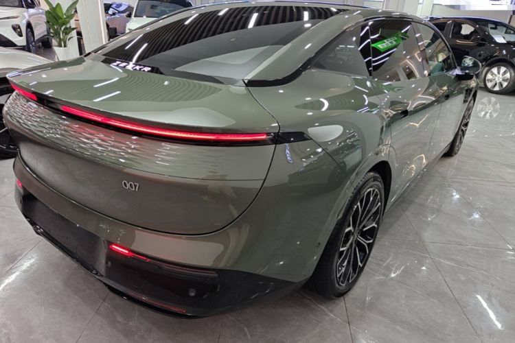 Used Zeekr 007 2025 Long-Range Rear-Wheel-Drive Intelligent Driving Version 100 kWh Rear Right 45 Deg