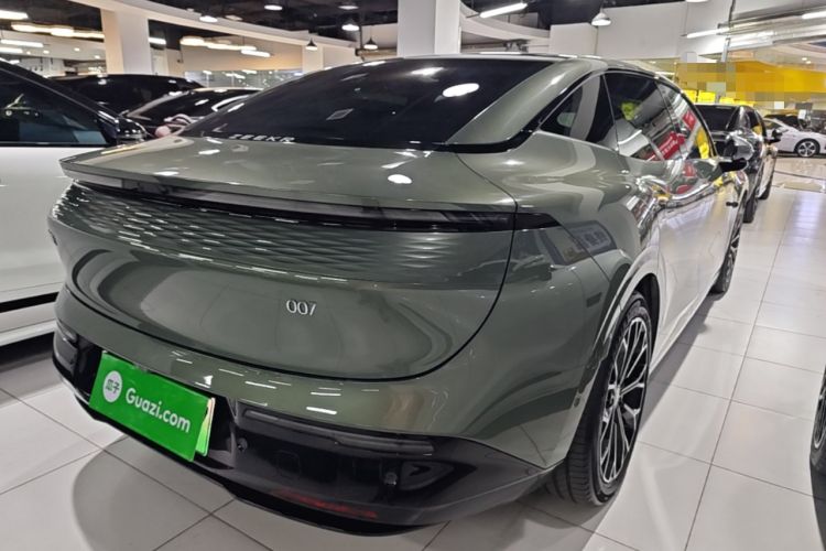 Used Zeekr 007 2025 Long-Range Rear-Wheel-Drive Intelligent Driving Version 100 kWh Rear Right 45 Deg