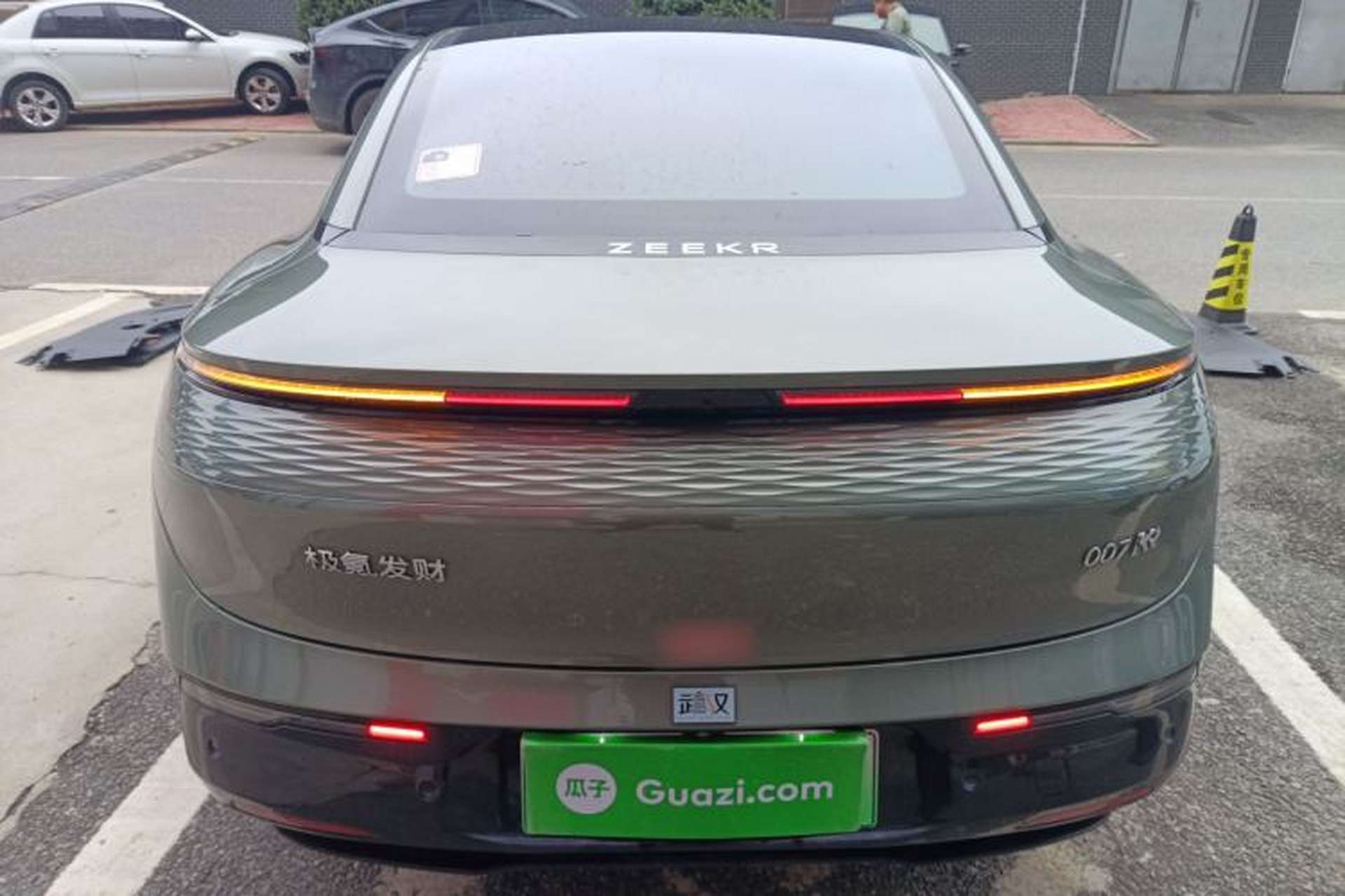 Used Zeekr 007 2025 Four-Wheel Drive Intelligent Driving Version 75 kWh Rear