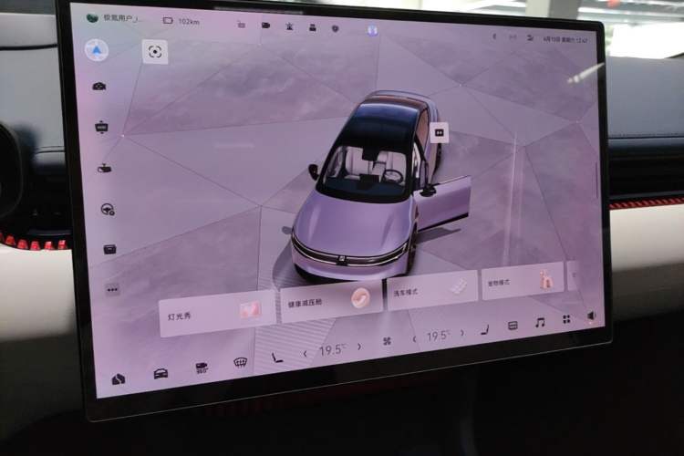 Used Zeekr 007 2025 Rear-Drive Intelligent Driving Version 75 kWh Audio And AC Panel