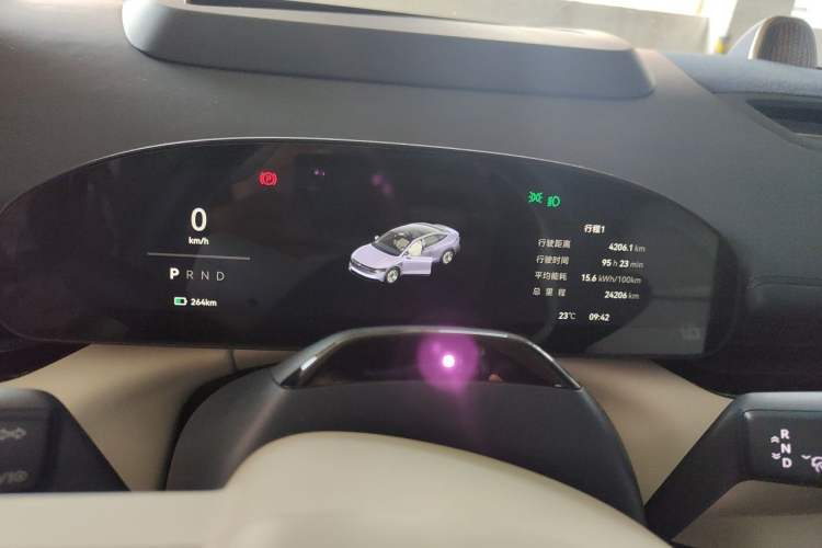 Used Zeekr 007 2025 Rear-Drive Intelligent Driving Version 75 kWh Instrument Cluster