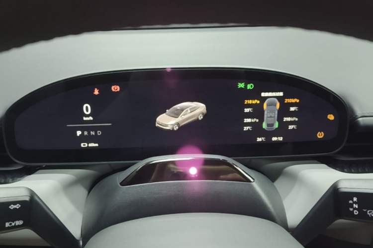 Used Zeekr 007 2025 Rear-Drive Intelligent Driving Version 75 kWh Instrument Cluster