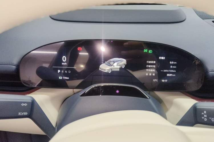 Used Zeekr 007 2025 Four-Wheel Drive Intelligent Driving Version 75 kWh Instrument Cluster
