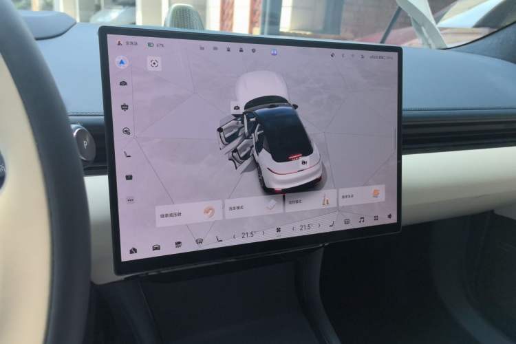Used Zeekr 007 2025 Rear-Drive Intelligent Driving Version 75 kWh Audio And AC Panel