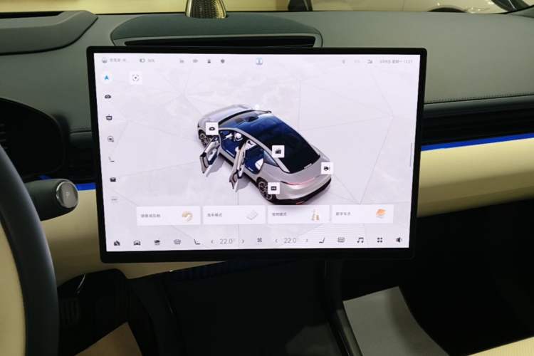 Used Zeekr 007 2025 Four-Wheel Drive Intelligent Driving Version 75 kWh Audio And AC Panel