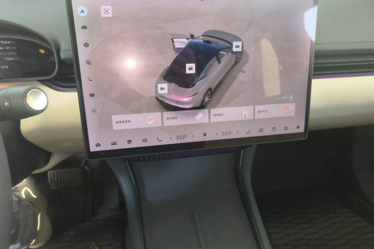 Used Zeekr 007 2025 Rear-Drive Intelligent Driving Version 75 kWh Audio And AC Panel