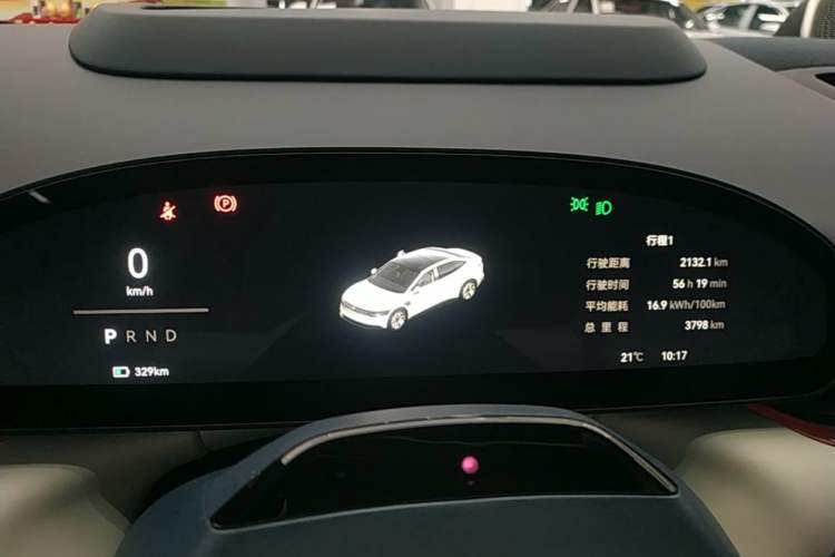 Used Zeekr 007 2025 Rear-Drive Intelligent Driving Version 75 kWh Instrument Cluster