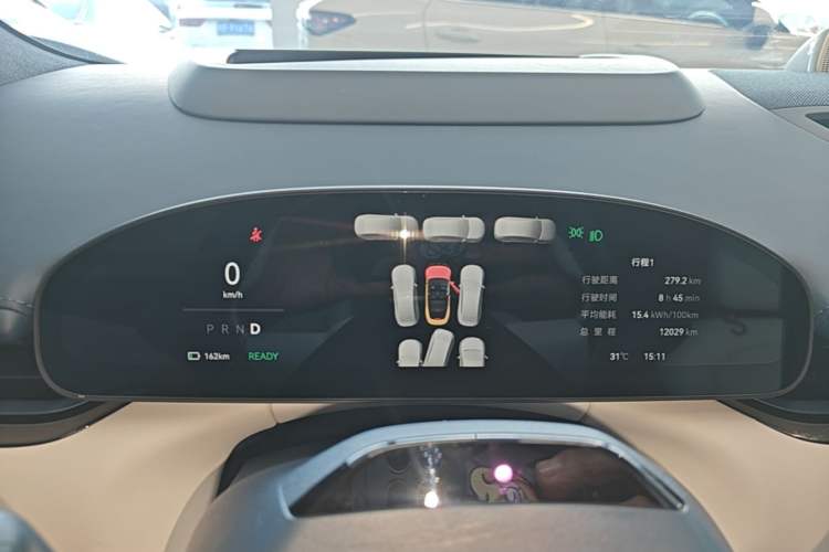 Used Zeekr 007 2025 Rear-Drive Intelligent Driving Version 75 kWh Instrument Cluster
