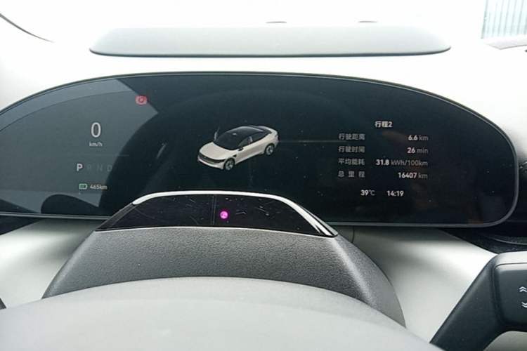 Used Zeekr 007 2025 Long-Range Rear-Wheel-Drive Intelligent Driving Version 100 kWh Instrument Cluster