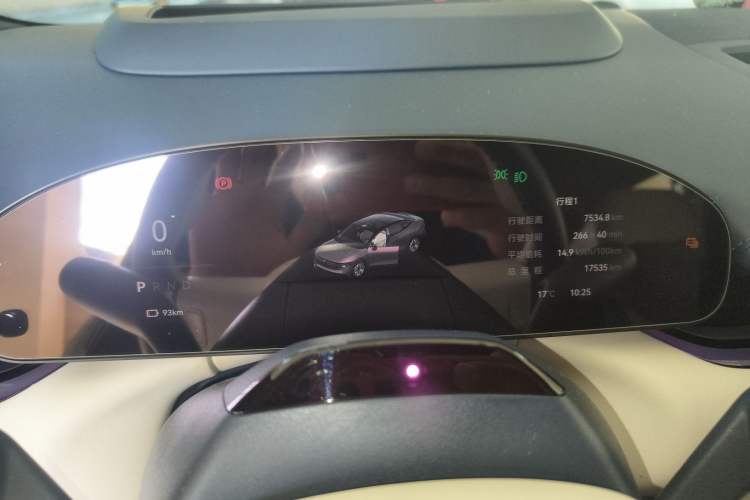 Used Zeekr 007 2025 Rear-Drive Intelligent Driving Version 75 kWh Instrument Cluster