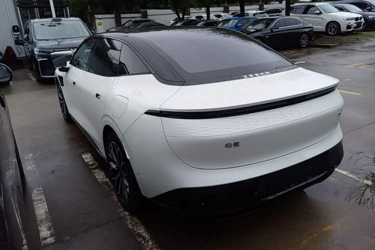 Used Zeekr 007 2025 Long-Range Rear-Wheel-Drive Intelligent Driving Version 100 kWh Rear Left 45 Deg