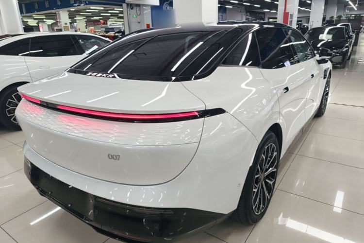 Used Zeekr 007 2025 Long-Range Rear-Wheel-Drive Intelligent Driving Version 100 kWh Rear Right 45 Deg
