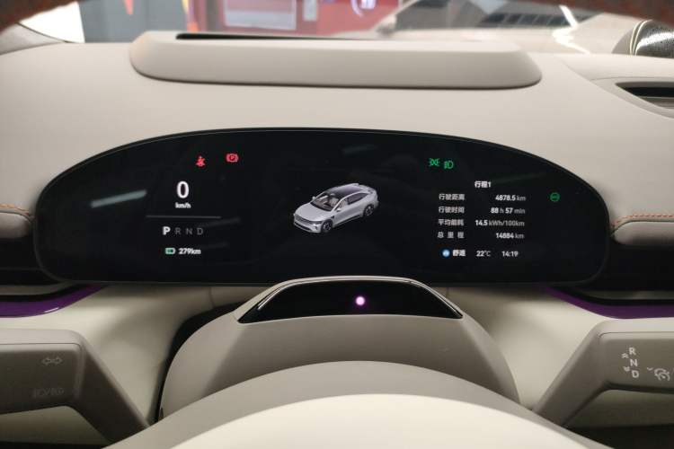 Used Zeekr 007GT 2025 Rear-Drive Intelligent Driving Version 75 kWh Instrument Cluster