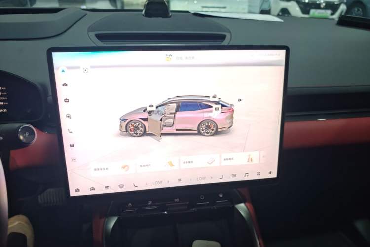 Used Zeekr 007GT 2025 Rear-Drive Intelligent Driving Version 75 kWh Audio And AC Panel