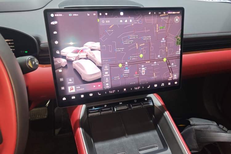 Used Zeekr 007GT 2025 Long-Range Rear-Wheel Drive Intelligent Driving Version 100 kWh Audio And AC Panel