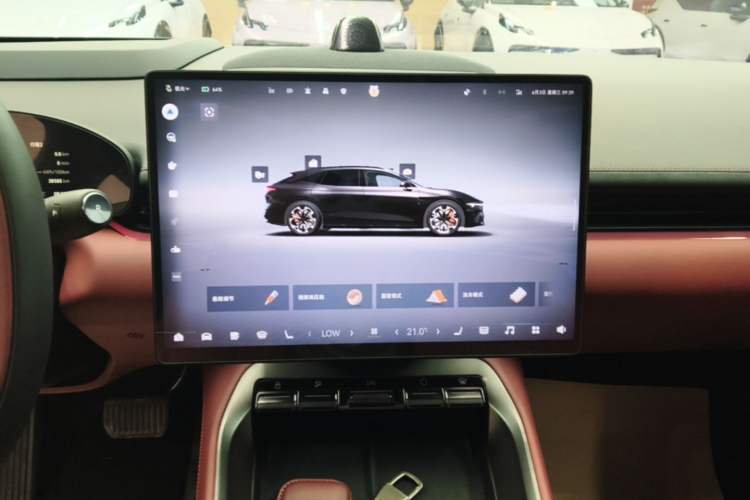 Used Zeekr 007GT 2025 Long-Range All-Wheel-Drive Intelligent Driving Version 100 kWh Audio And AC Panel