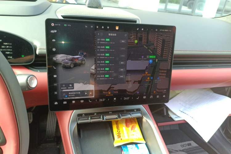 Used Zeekr 007GT 2025 Rear-Drive Intelligent Driving Version 75 kWh Audio And AC Panel