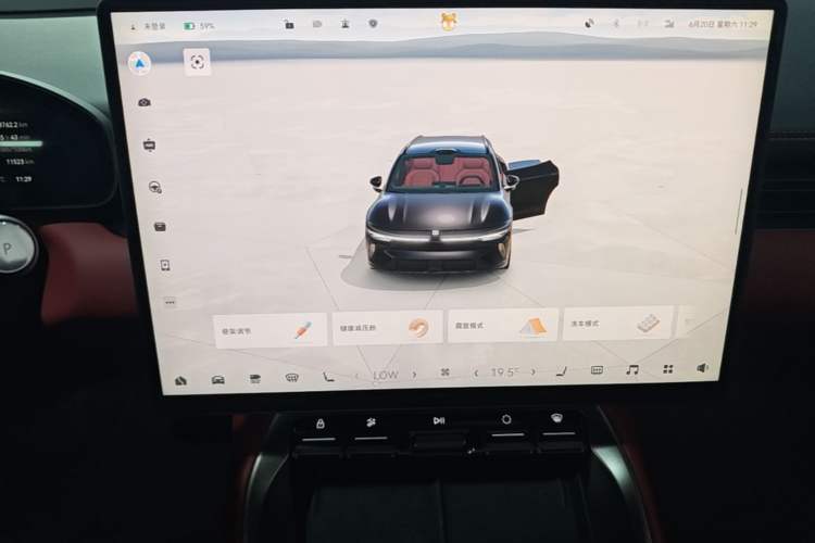 Used Zeekr 007GT 2025 Four-Wheel Drive Intelligent Driving Version 75 kWh Audio And AC Panel