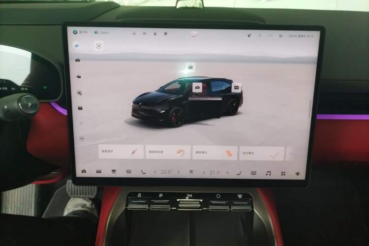 Used Zeekr 007GT 2025 Four-Wheel Drive Intelligent Driving Version 75 kWh Audio And AC Panel