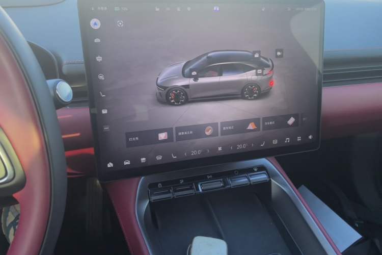 Used Zeekr 007GT 2025 Long-Range Rear-Wheel Drive Intelligent Driving Version 100 kWh Audio And AC Panel