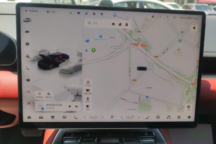 Used Zeekr 007GT 2025 Rear-Drive Intelligent Driving Version 75 kWh Audio And AC Panel