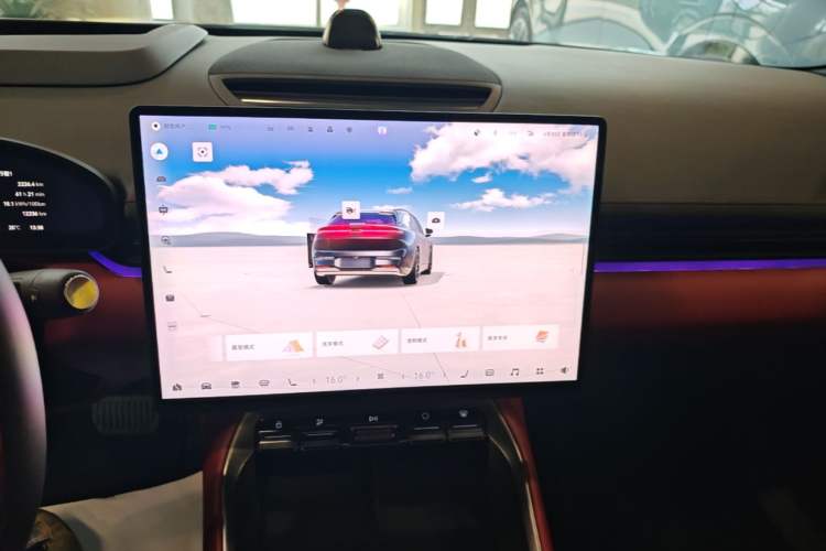 Used Zeekr 007GT 2025 Long-Range Rear-Wheel Drive Intelligent Driving Version 100 kWh Audio And AC Panel