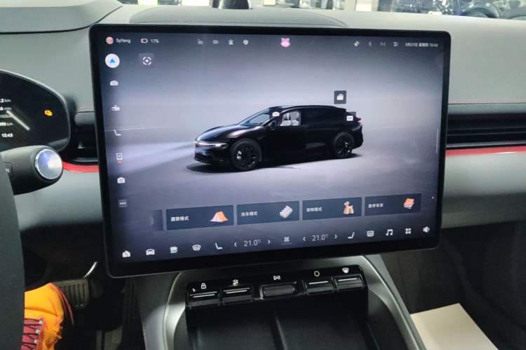Used Zeekr 007GT 2025 Four-Wheel Drive Intelligent Driving Version 75 kWh Audio And AC Panel
