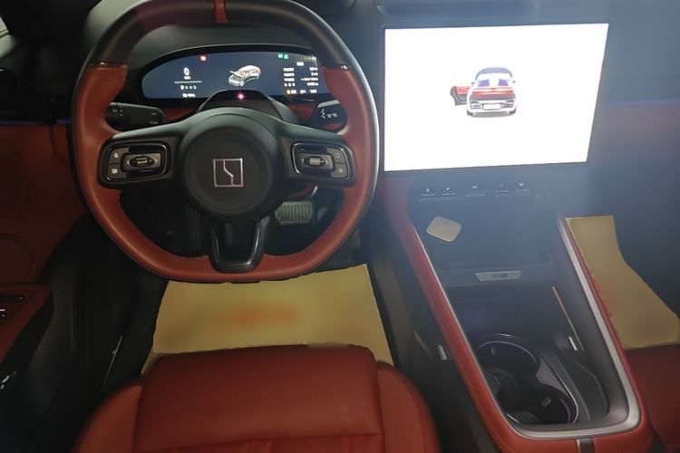 Used Zeekr 007GT 2025 Long-Range Rear-Wheel Drive Intelligent Driving Version 100 kWh Center Console