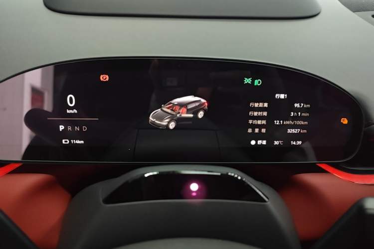 Used Zeekr 007GT 2025 Rear-Drive Intelligent Driving Version 75 kWh Instrument Cluster