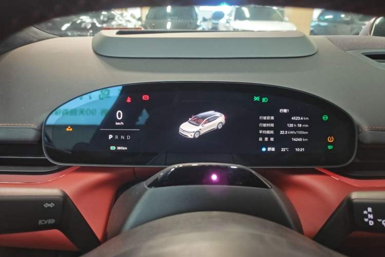 Used Zeekr 007GT 2025 Rear-Drive Intelligent Driving Version 75 kWh Instrument Cluster