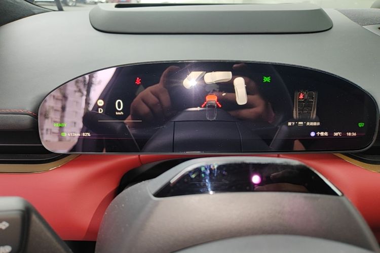 Used Zeekr 007GT 2025 Rear-Drive Intelligent Driving Version 75 kWh Instrument Cluster